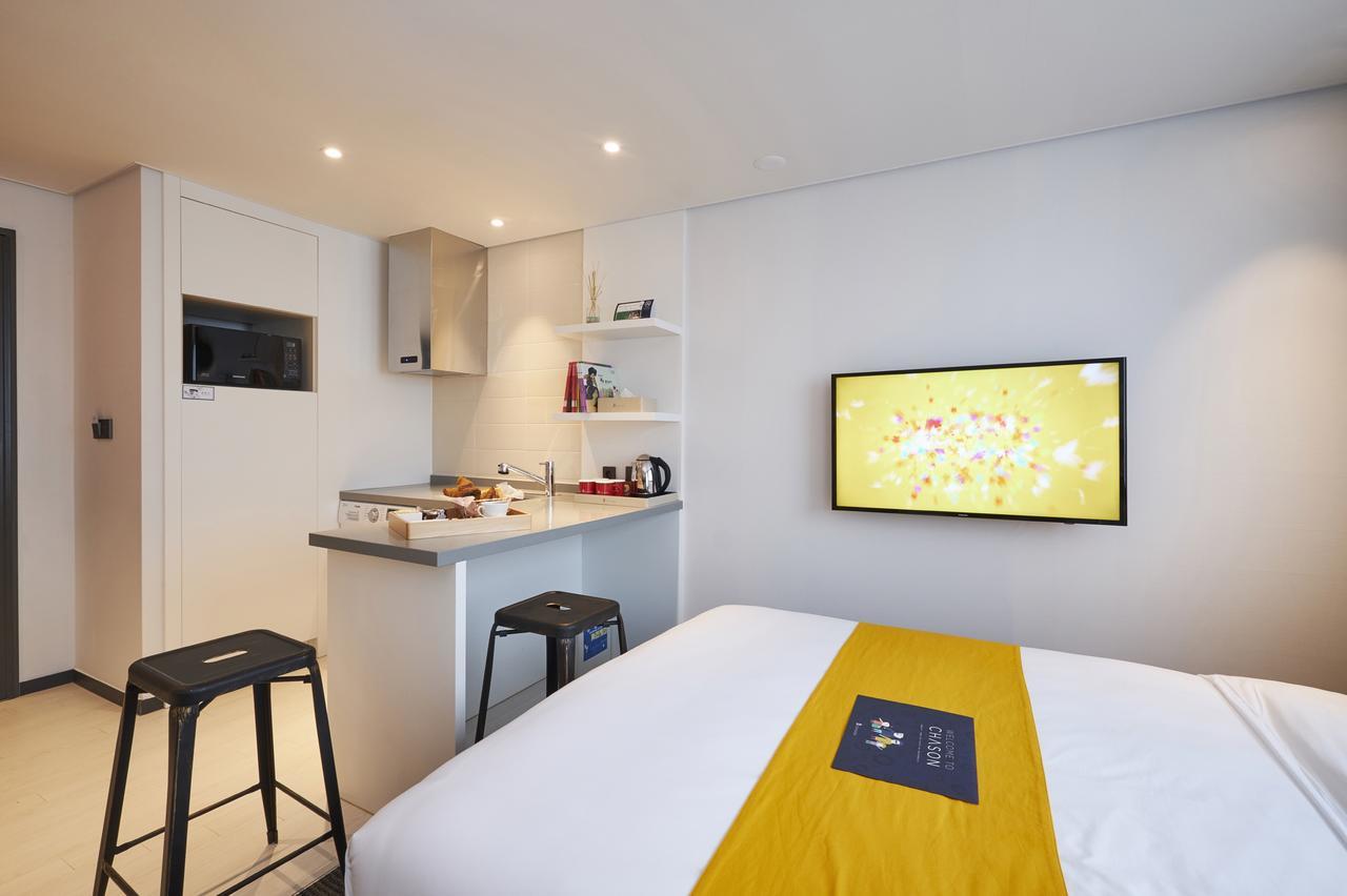 Chason Hotel The Smile ซอกวีโพ ภายนอก รูปภาพ