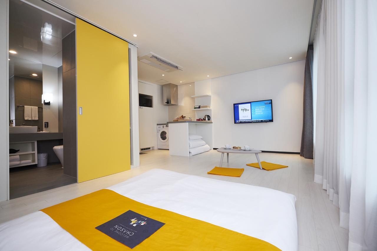 Chason Hotel The Smile ซอกวีโพ ภายนอก รูปภาพ